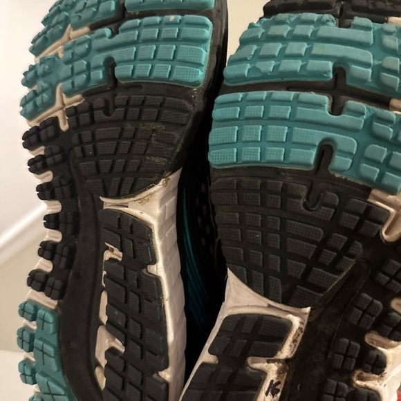 BROOKS 'GHOST 9' Purple Blue Granite Sneakers Size 8 - Picture 6 of 7